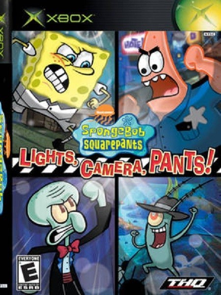 Обложка: SpongeBob SquarePants: Lights, Camera, Pants!
