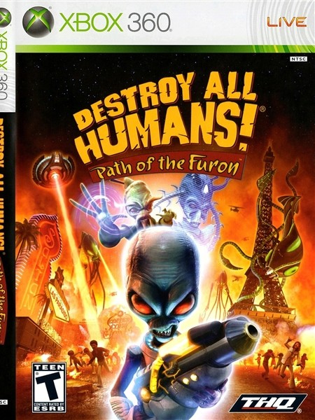 Обложка: Destroy All Humans Path of the Furon