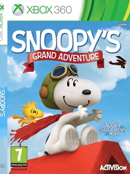 Обложка: The Peanuts Movie Snoopys Grand Adventure