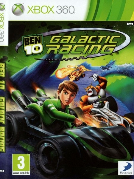Обложка: Ben 10 Galactic Racing