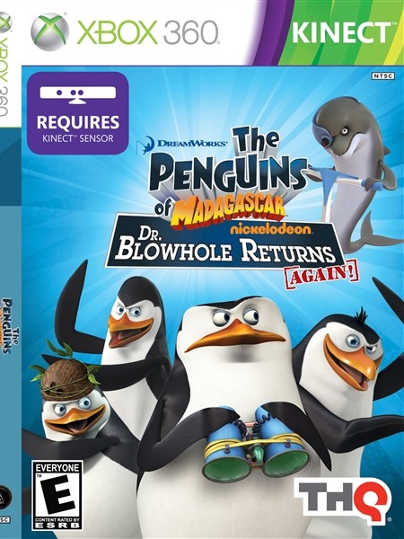 Обложка: The Penguins of Madagascar Dr Blowhole Returns Again
