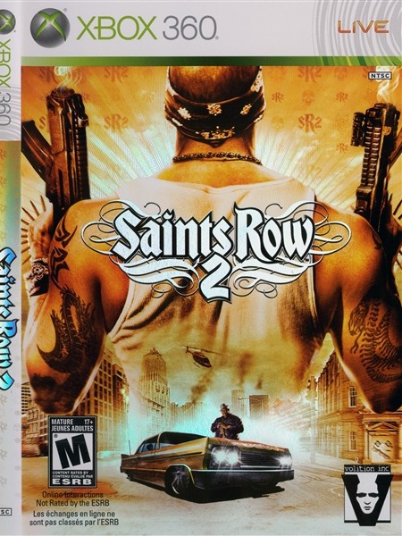 Обложка: Saints Row 2