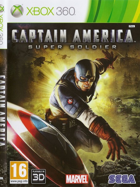 Обложка: Captain America Super Soldier