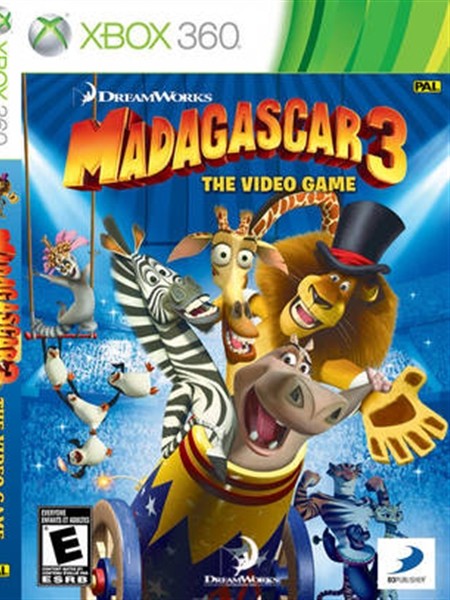 Обложка: Madagascar 3 The Video Game
