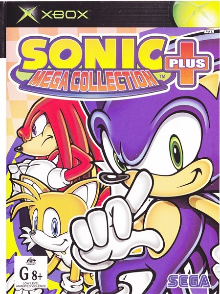 Обложка: Sonic Mega Collection Plus