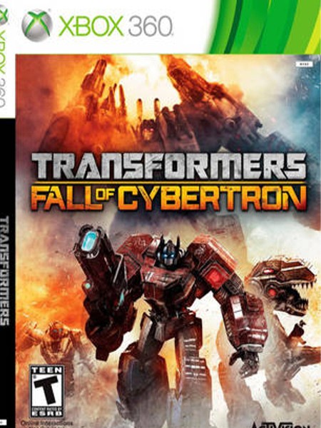 Обложка: TRANSFORMERS Fall of Cybertron
