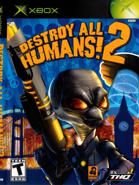 Обложка: Destroy All Humans! 2