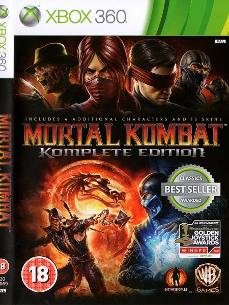 Обложка: Mortal Kombat