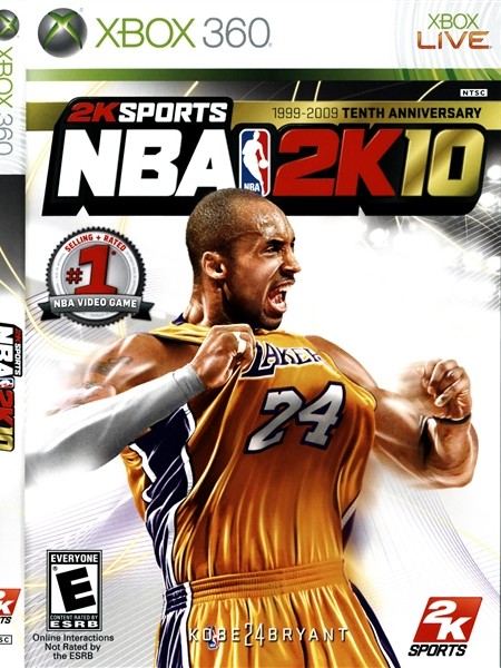 Обложка: NBA 2K10