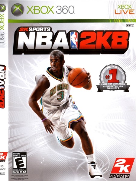 Обложка: NBA 2K8