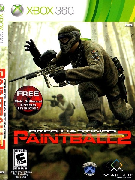 Обложка: Greg Hastings Paintball 2