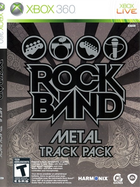 Обложка: Rock Band Metal Pack