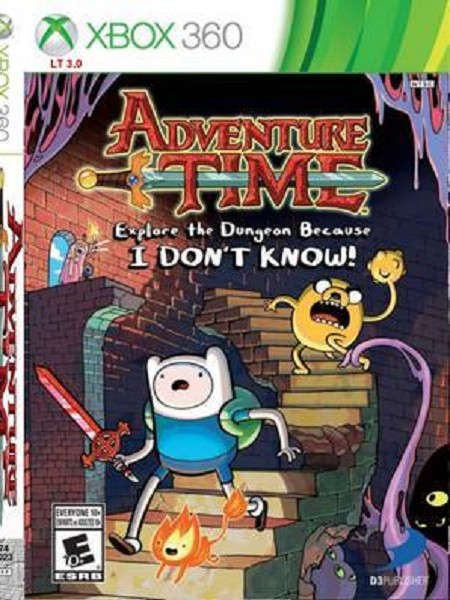 Обложка: Adventure Time Explore the Dungeon Because I DONT KNOW