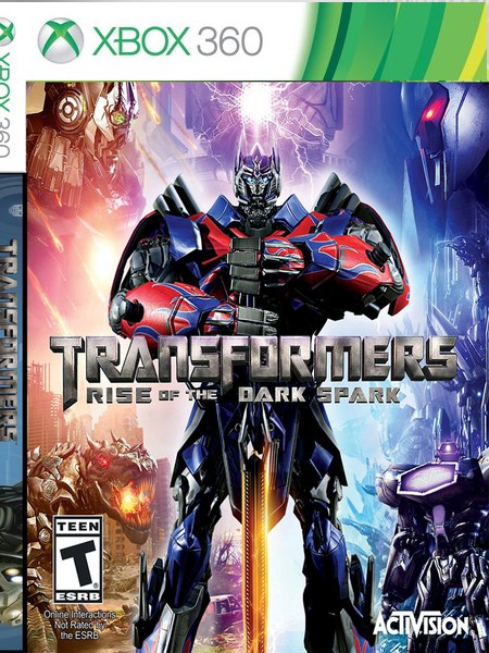 Обложка: TRANSFORMERS Rise of the Dark Spark