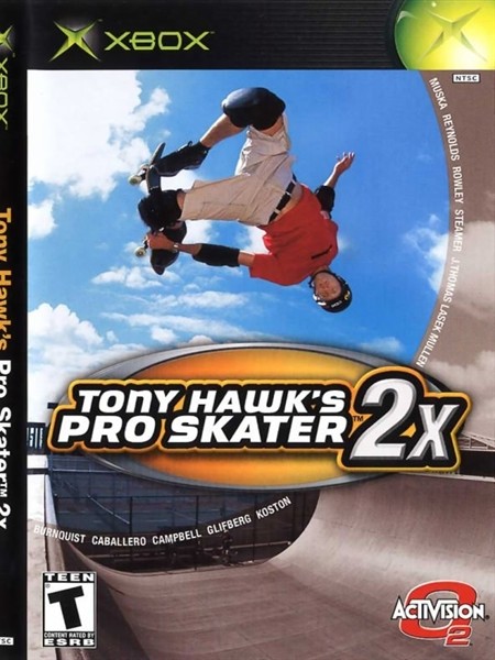 Обложка: Tony Hawks Pro Skater 2x