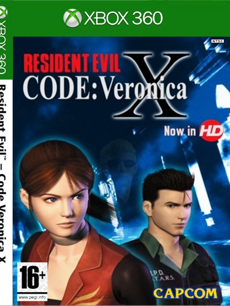 Обложка: RESIDENT EVIL CODE Veronica X