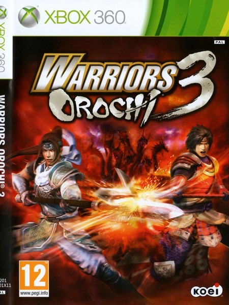 Обложка: WARRIORS OROCHI 3