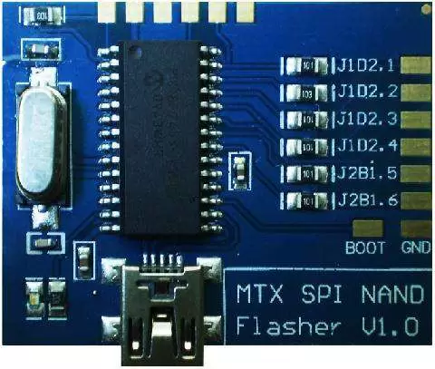 Прошивка чипов с помощью Matrix SPI flasher