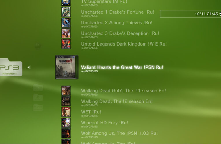 Запуск Всех игр на PS3 OFW без всяких ODE и IDPS