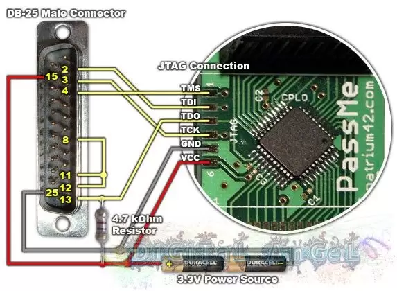 lpt jtag power 2