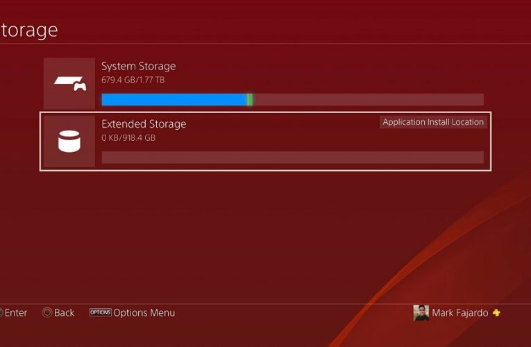 Использование внешнего жёсткого диска на PS4, будет доступно на прошивке 4.50