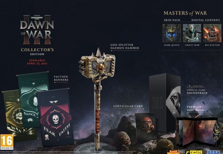 Объявлены дата выхода и подробности изданий Warhammer 40000: Dawn of War 3