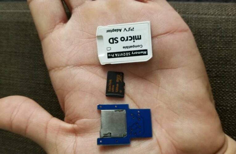 Всё про переходник SD2VITA