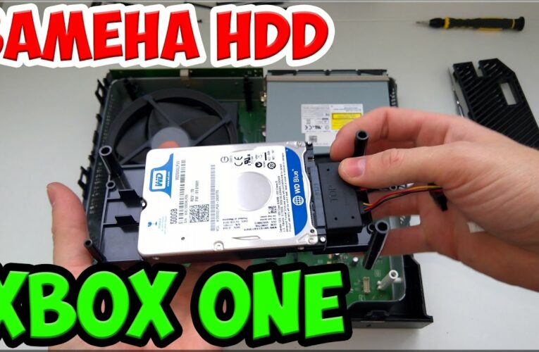 Новое FAQ 2021 Замена жёсткого диска (HDD) XBOX One, One S, One X