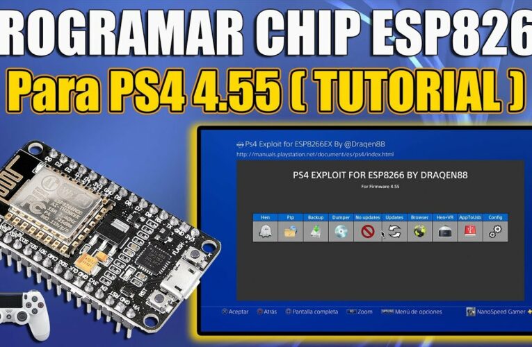 esp8266 ps4exploit 7.55 V4 Goldhen v1.1