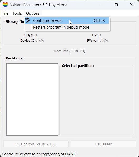 NxNandManager Keys NxNandManager Keys